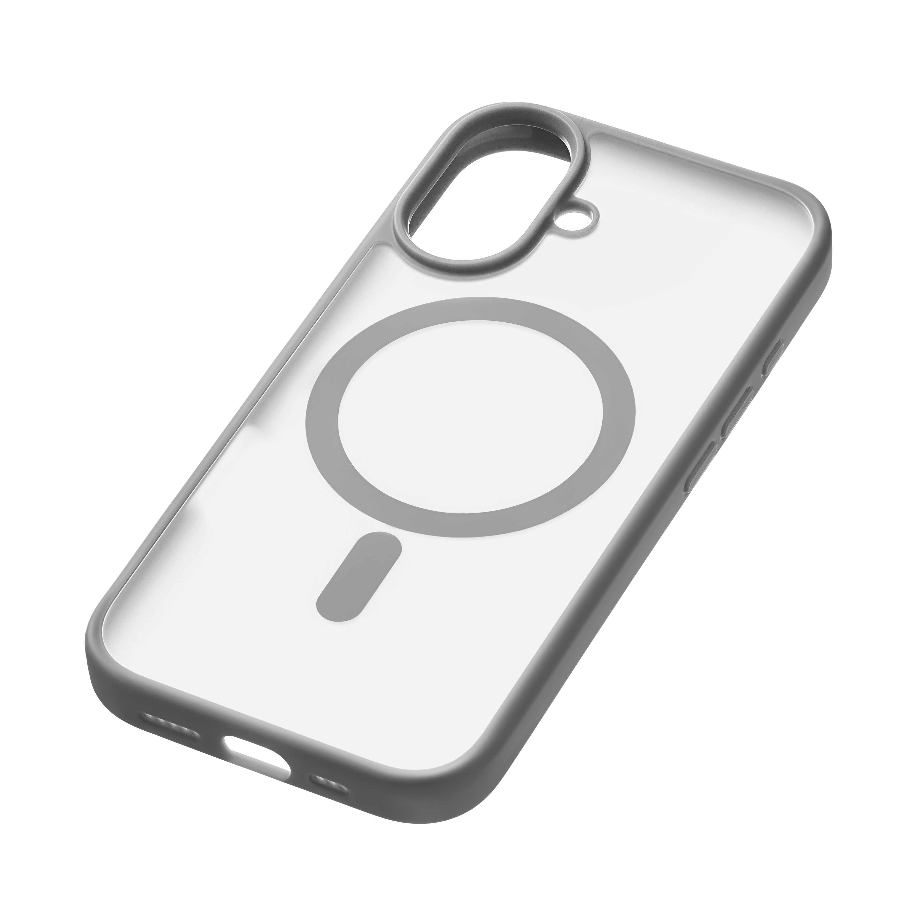 Чехол защитный uBear Cloud Mag Case для iPhone 16, серый