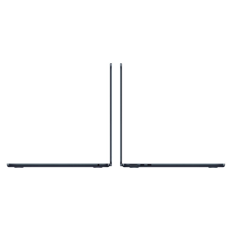 На фото изображено Apple MacBook Air 13" (M5, 10C / 10C, 2026) 24 ГБ, 1 ТБ SSD, Полуночный черный