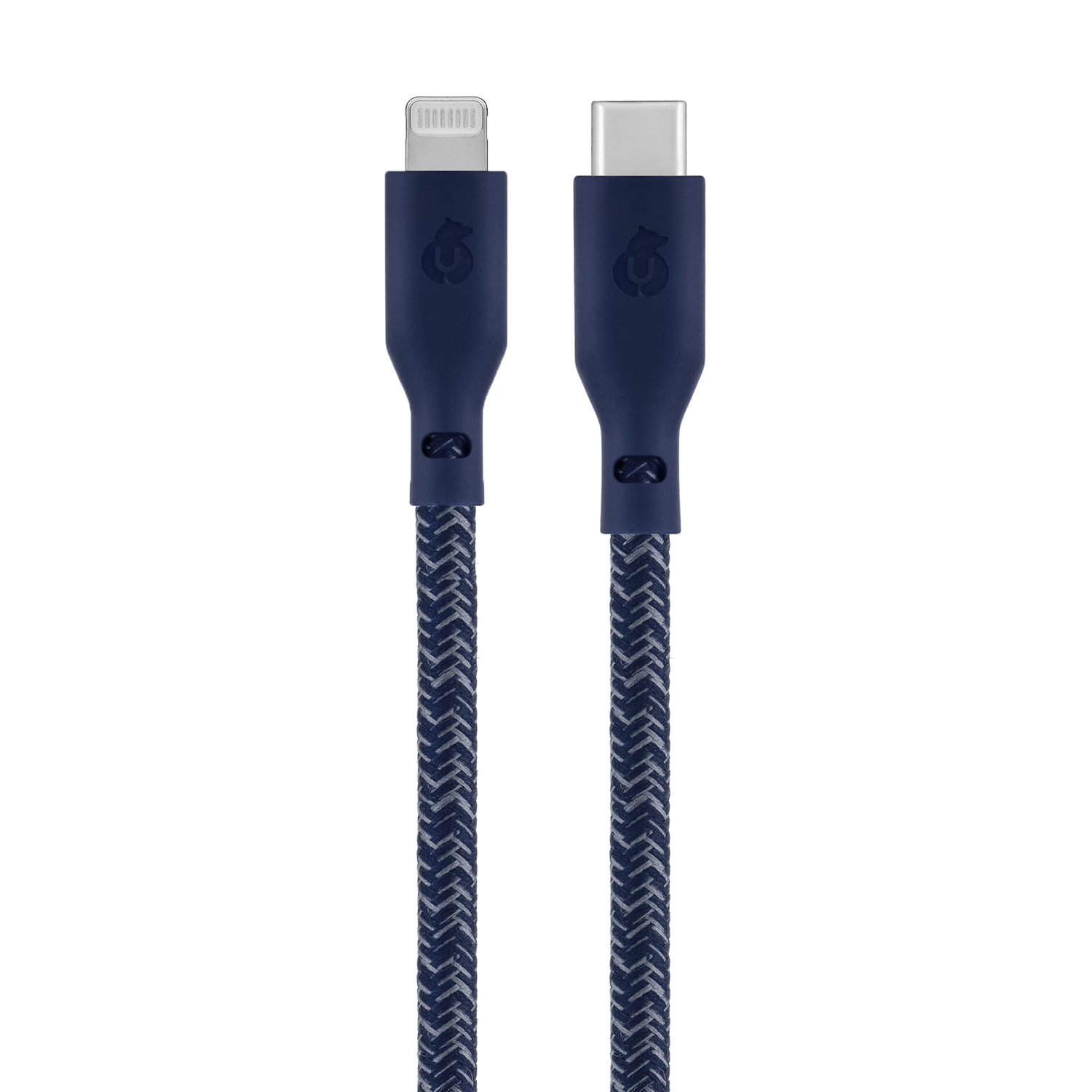 Зарядный кабель uBear Trend, USB-C/Lightning, 1,2м, синий
