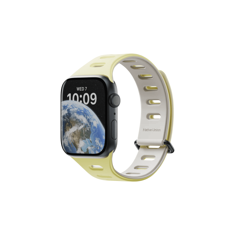 Ремешок Native Union для Apple Watch Magnetic 38/40/41мм, желтый/серый Ремешок Native Union для Apple Watch Magnetic 38/40/41мм, желтый/серый