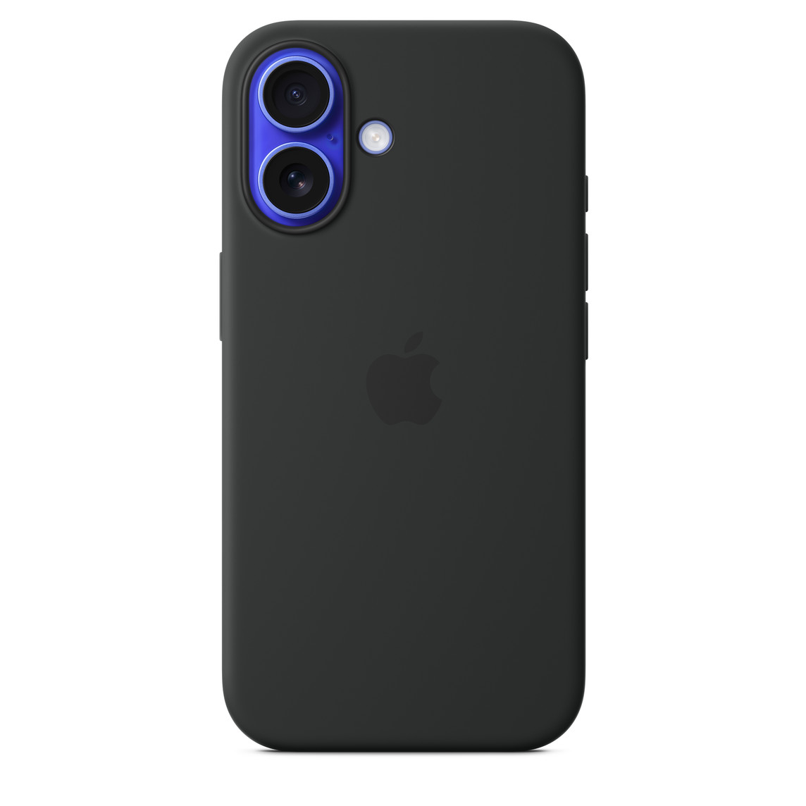 На фото изображено Чехол Apple для iPhone 16 Silicone with MagSafe, черный