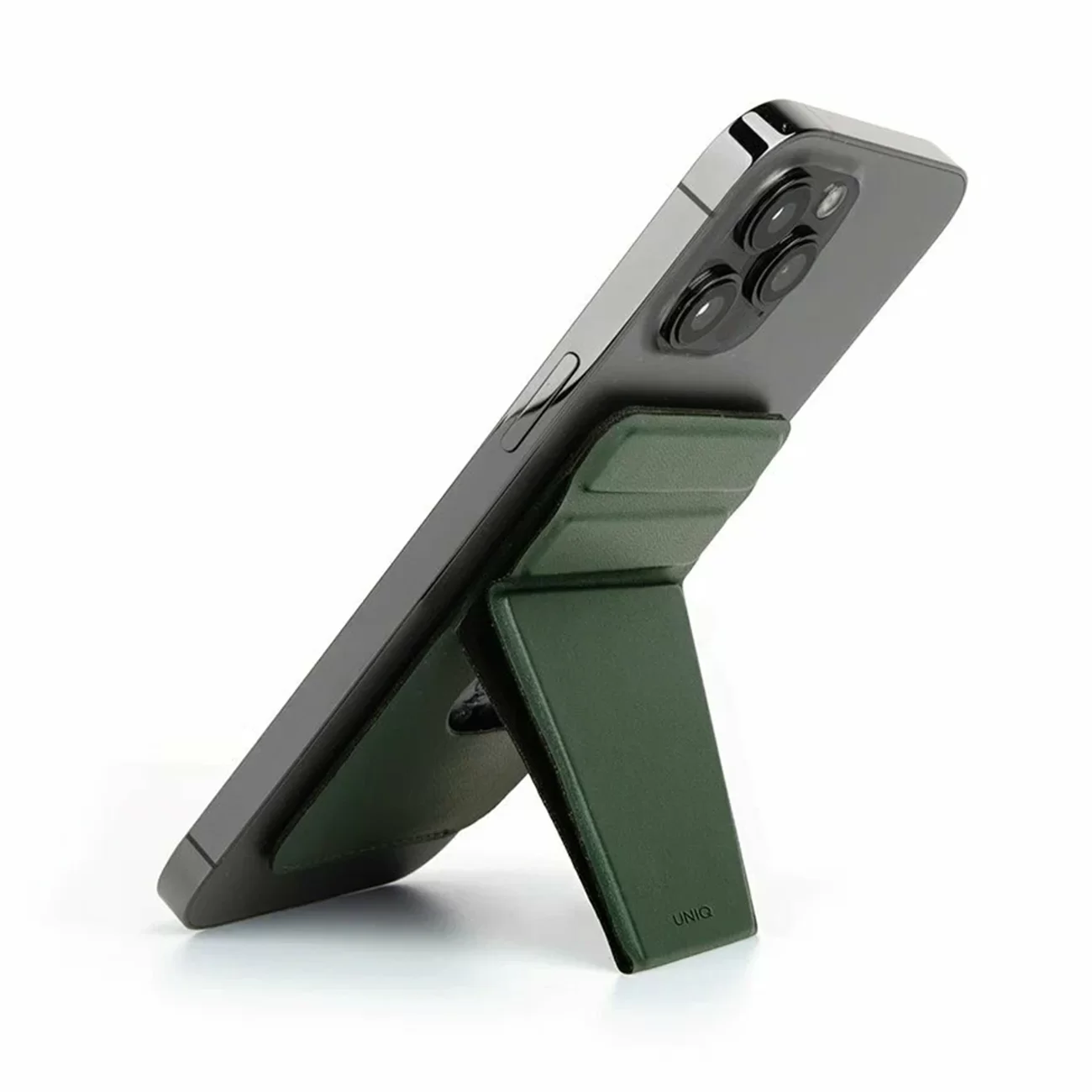 На фото изображено Картхолдер Uniq LYFT, Green