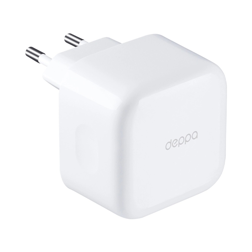 Сетевое зарядное устройство Deppa Wall Charger 2xUSB-C, белый