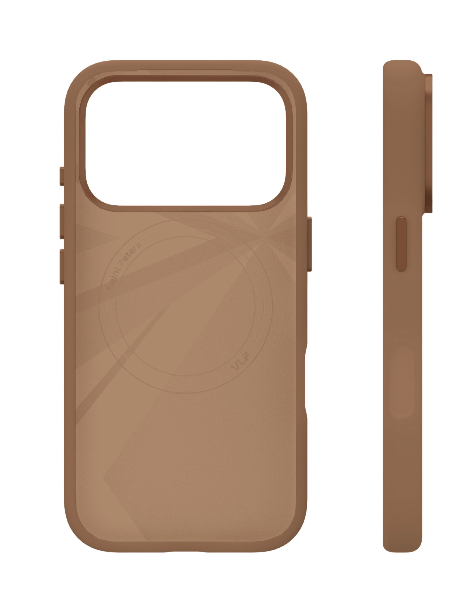 Фото Чехол защитный VLP Aster Pro Case с MagSafe для iPhone 17 Pro, мокка На фото изображено Чехол защитный VLP Aster Pro Case с MagSafe для iPhone 17 Pro, мокка