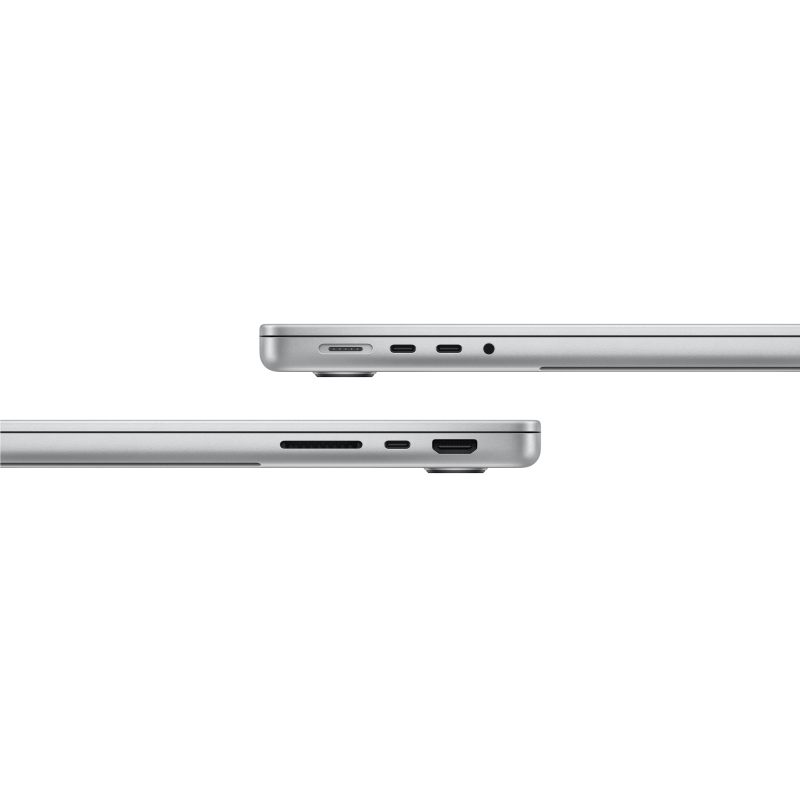 Apple MacBook Pro 14" (M4 Max, 14C / 32C, 2024) 36 ГБ, 1 ТБ SSD, серебристый