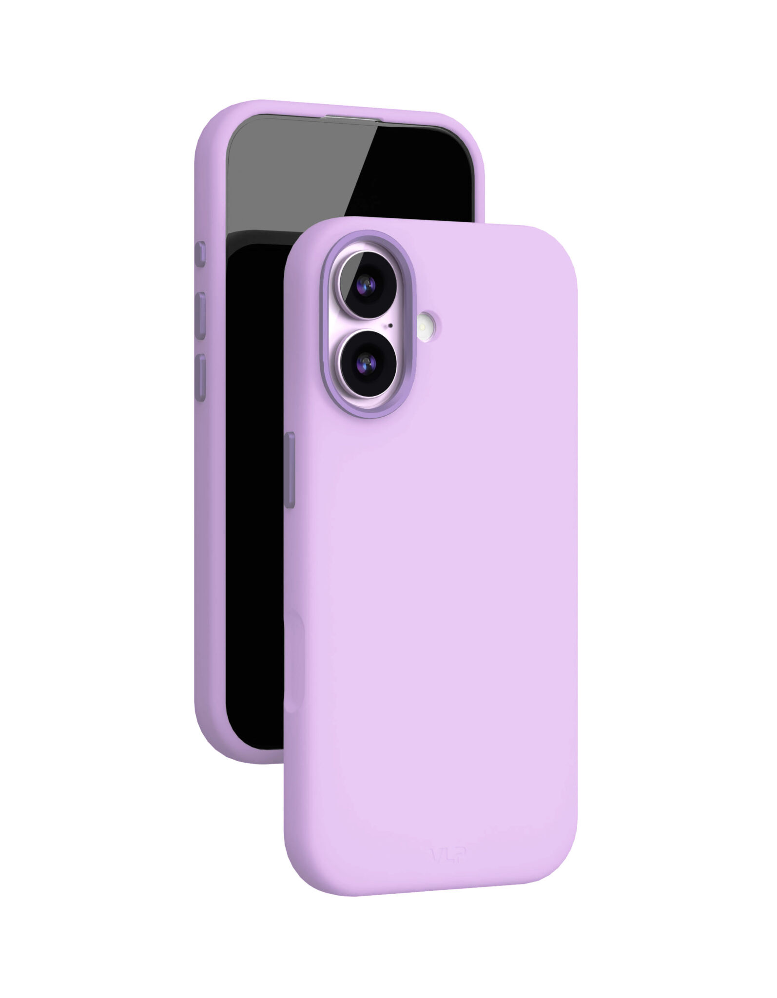 На фото изображено Чехол защитный VLP Aster Pro Case с MagSafe для iPhone 17, лавандовый
