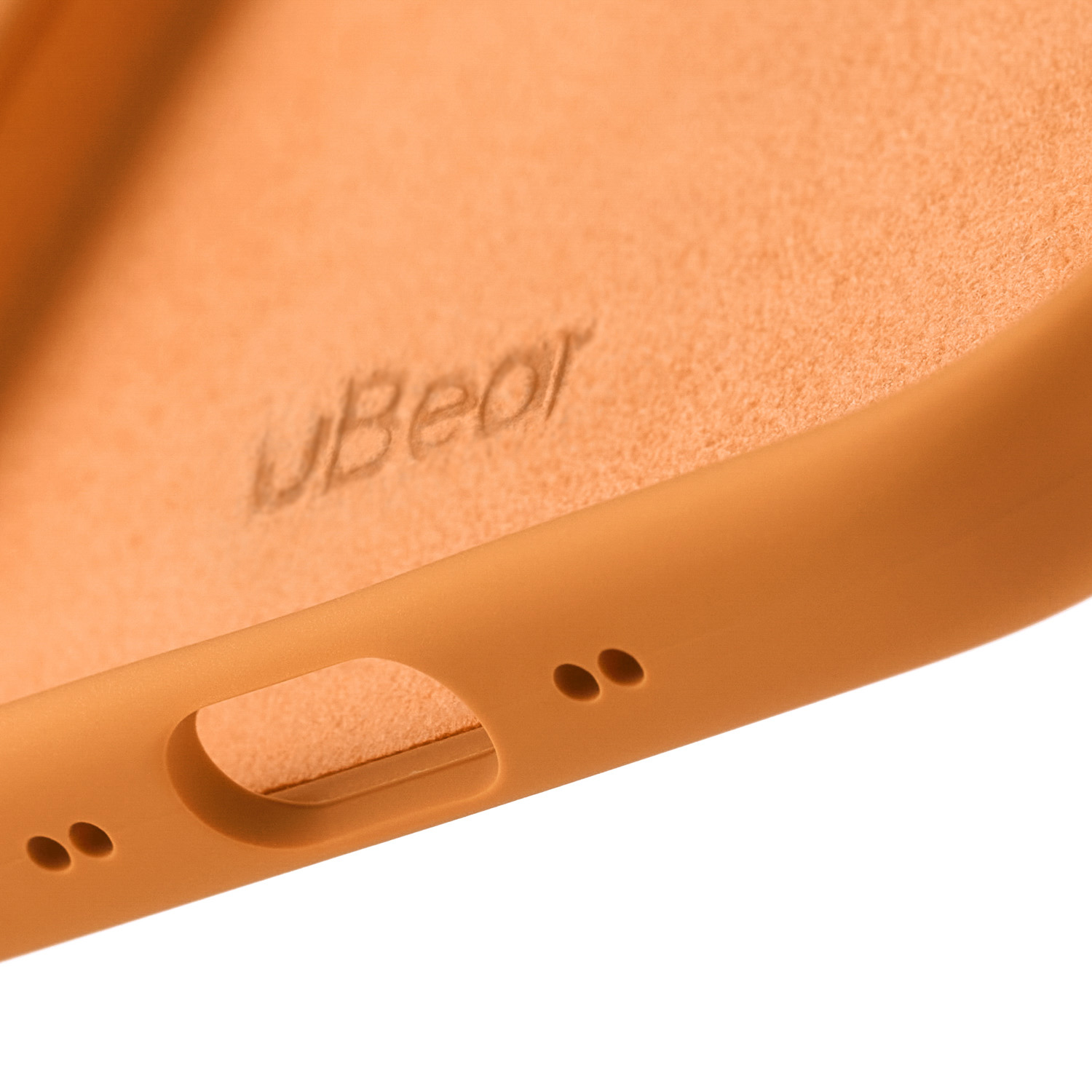 Фото Чехол защитный uBear Touch Mag Case для iPhone 17 Air, MagSafe, оранжевый На фото изображено Чехол защитный uBear Touch Mag Case для iPhone 17 Air, MagSafe, оранжевый