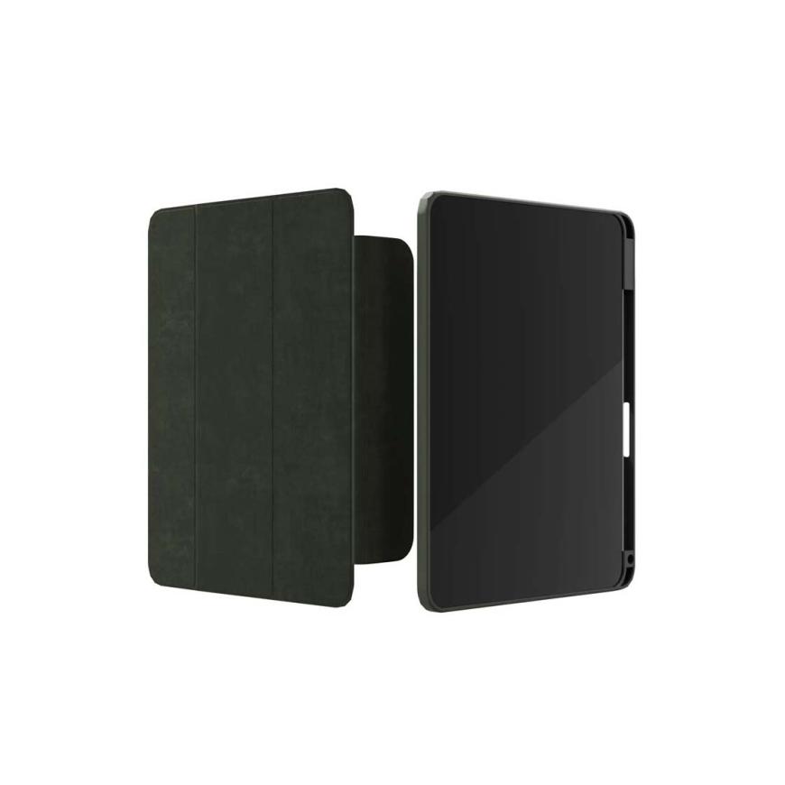 Защитный чехол VLP Split Folio для Apple iPad Air 13 (M2/M3), тёмно-зелёный
