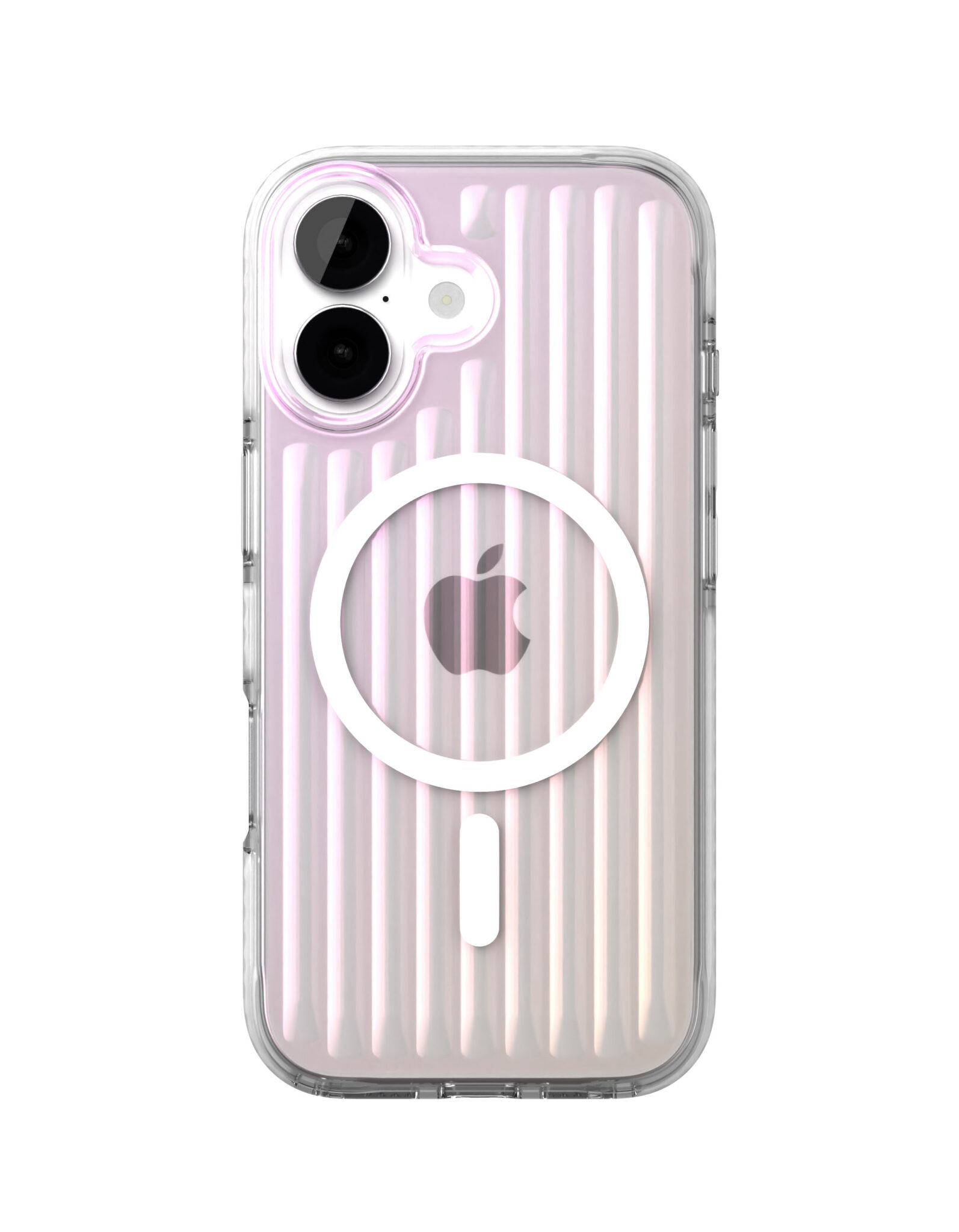 Фото Чехол защитный VLP Pulse Case с MagSafe для iPhone 17, перламутровый На фото изображено Чехол защитный VLP Pulse Case с MagSafe для iPhone 17, перламутровый