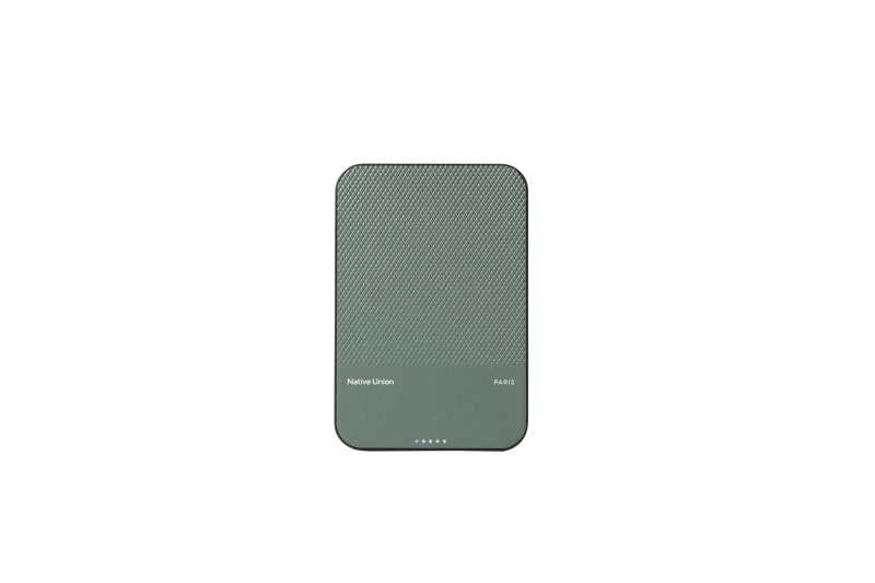 Внешний аккумулятор MagSafe Native Union (Re)Classic Power Bank 5000mAh, зеленый