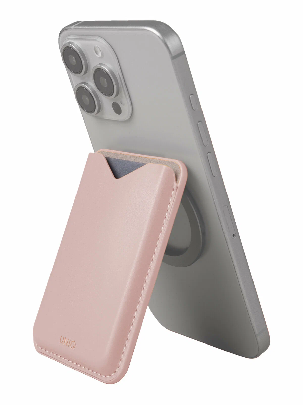 Фото Картхолдер Uniq Lyden EVO, Blush Pink На фото изображено Картхолдер Uniq Lyden EVO, Blush Pink