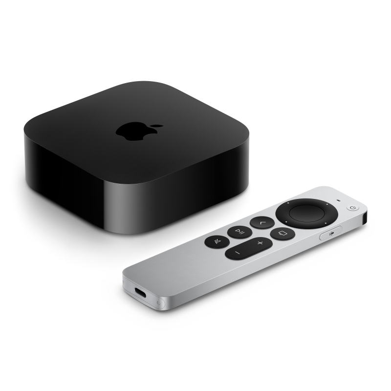 Телеприставка Apple TV 4K с Wi-Fi, 64 ГБ (3-го поколения) Телеприставка Apple TV 4K с Wi-Fi, 64 ГБ (3-го поколения)