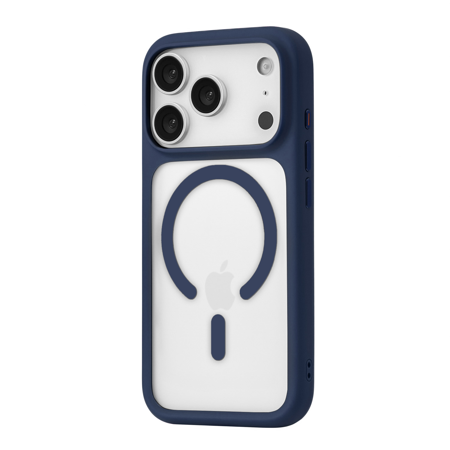 На фото изображено Чехол защитный uBear Shade Case для iPhone 17 Pro, синий