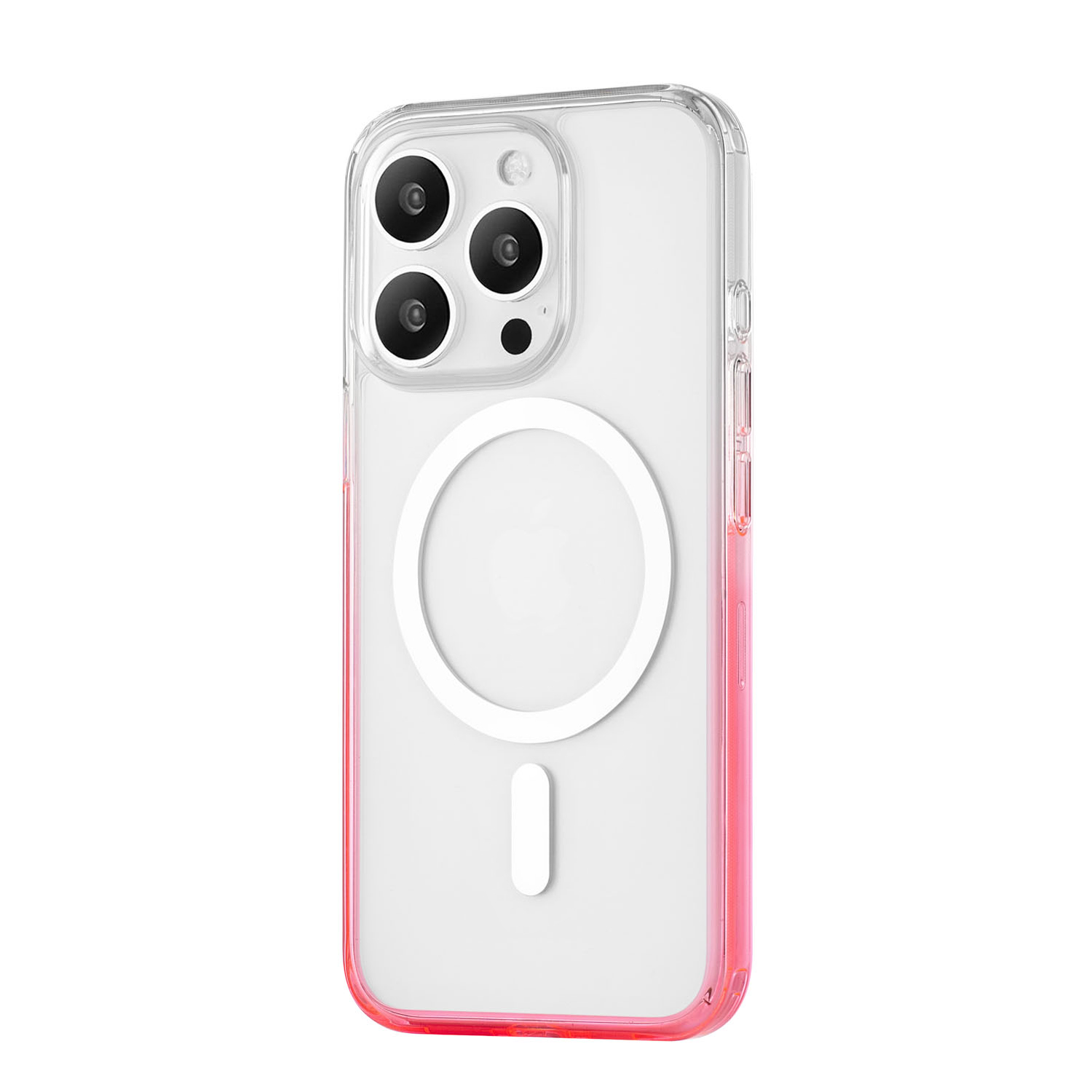 Чехол защитный uBear Fusion Mag Case для iPhone 16 Pro Max, неоновый розовый