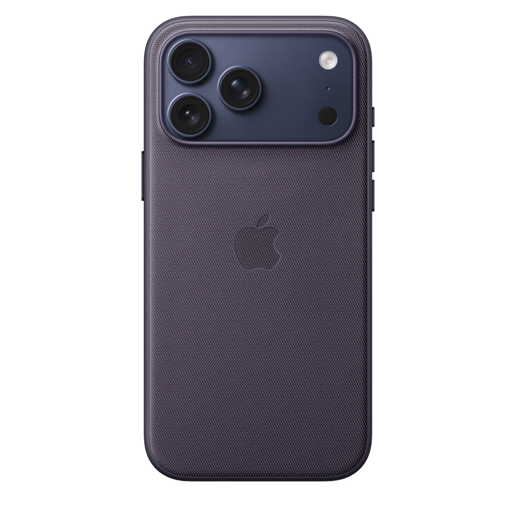 На фото изображено Чехол защитный Apple TechWoven Case with MagSafe для iPhone 17 Pro Max, фиолетовый