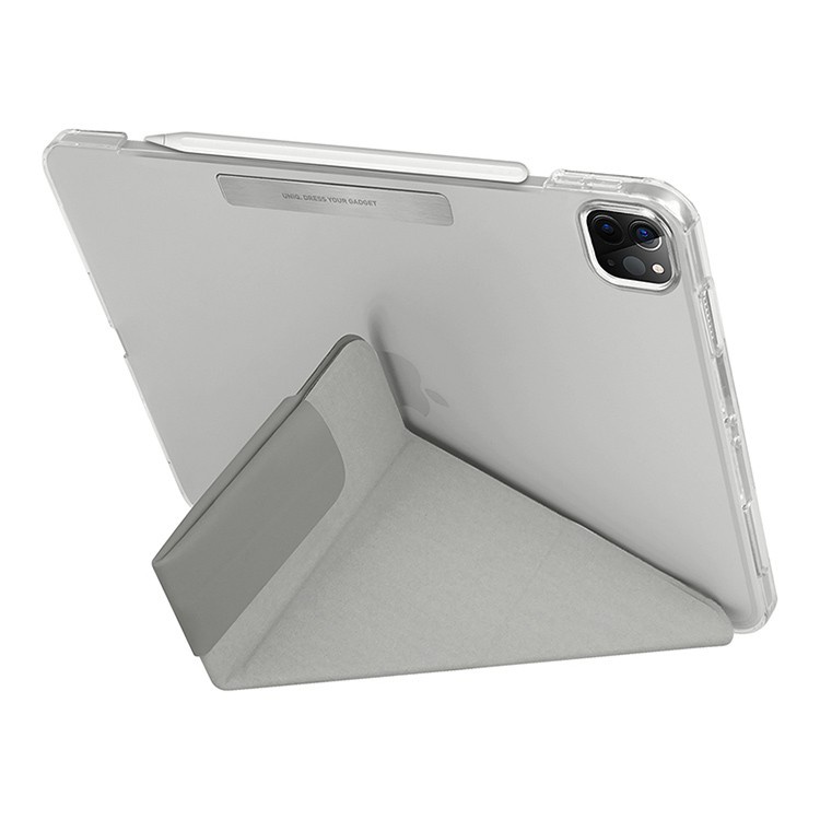 Чехол Uniq для iPad Pro 12,9" (2022/21) Camden Anti-microbial, серый Чехол Uniq для iPad Pro 12,9" (2022/21) Camden Anti-microbial, серый