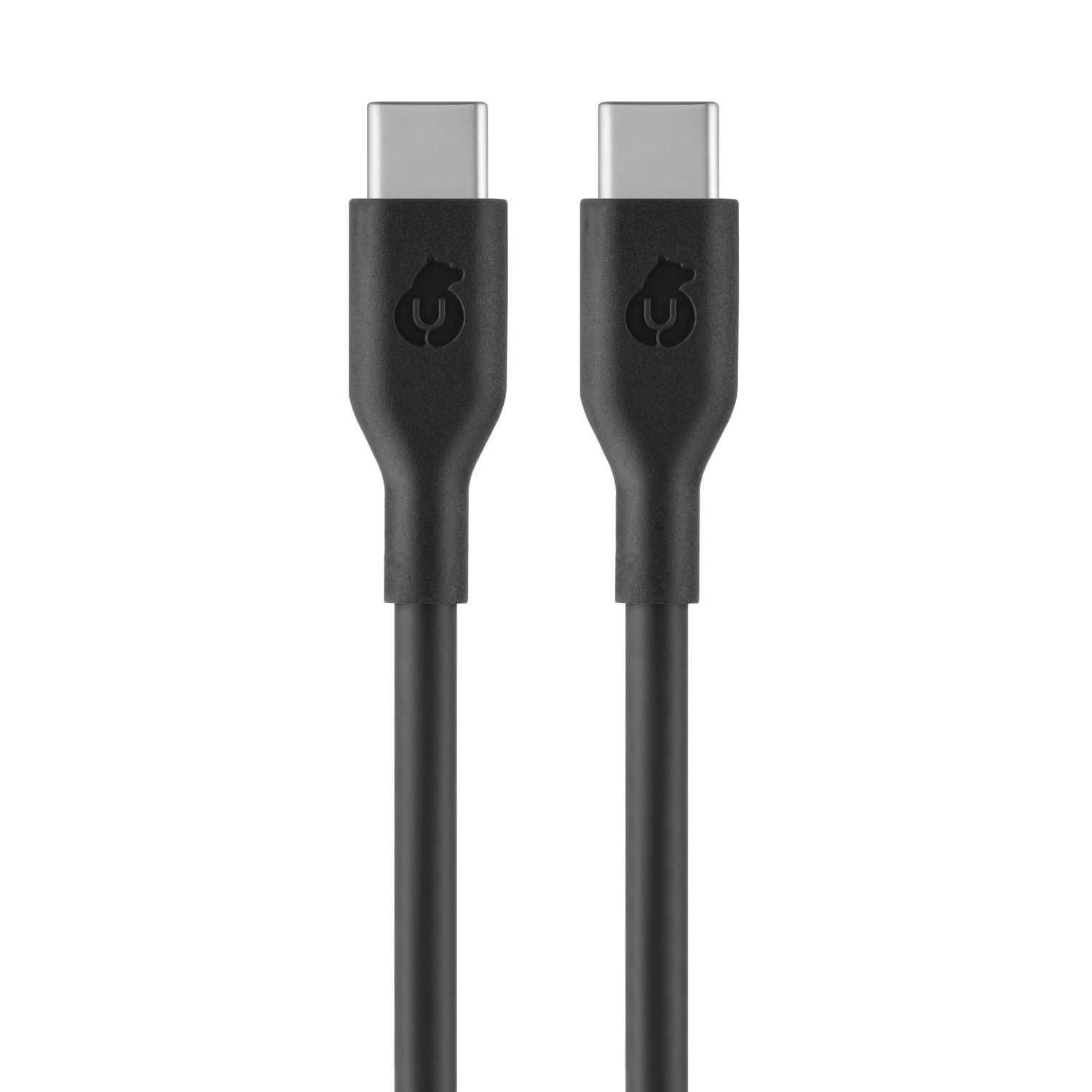 Зарядный кабель uBear Life USB-C/USB-C, 100W, 2м, чёрный