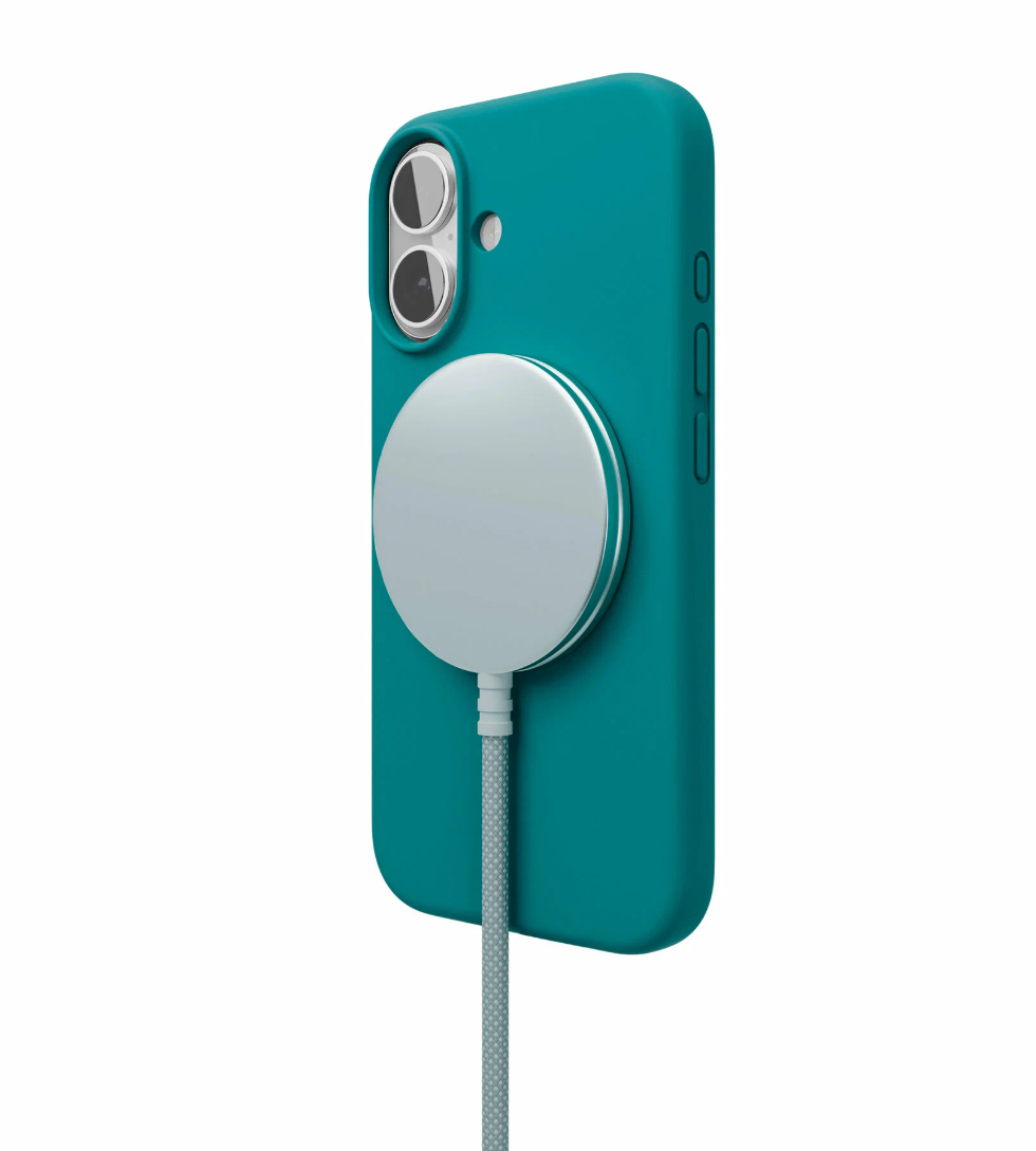 Чехол защитный VLP Aster Case с MagSafe для iPhone 16 Plus, зеленый