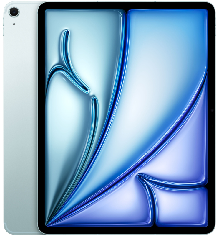 Apple iPad Air M3 (2025) 13” дюймов Wi-Fi + Cellular 512 ГБ, Голубой Apple iPad Air M3 (2025) 13” дюймов Wi-Fi + Cellular 512 ГБ, Голубой