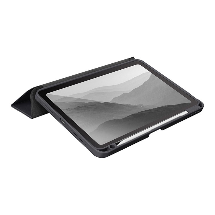 На фото изображено Чехол Uniq Moven для iPad Air 10.9, серый