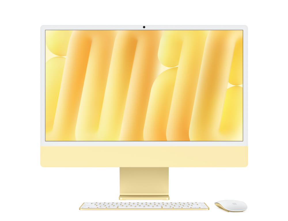 Apple iMac 24" Retina 4,5K, M4 8C / 8C, 16 ГБ, 512 ГБ, Жёлтый Apple iMac 24" Retina 4,5K, M4 8C / 8C, 16 ГБ, 512 ГБ, Жёлтый