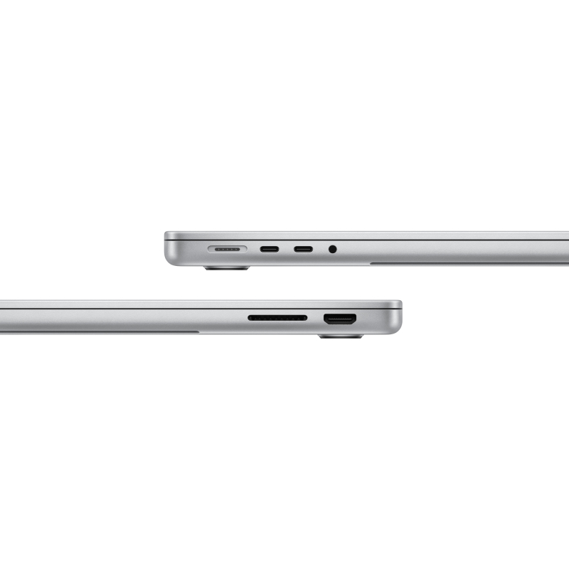 Apple MacBook Pro 14" (M3, 8C / 10C, 2023) 8 ГБ, 1 ТБ SSD, серебристый