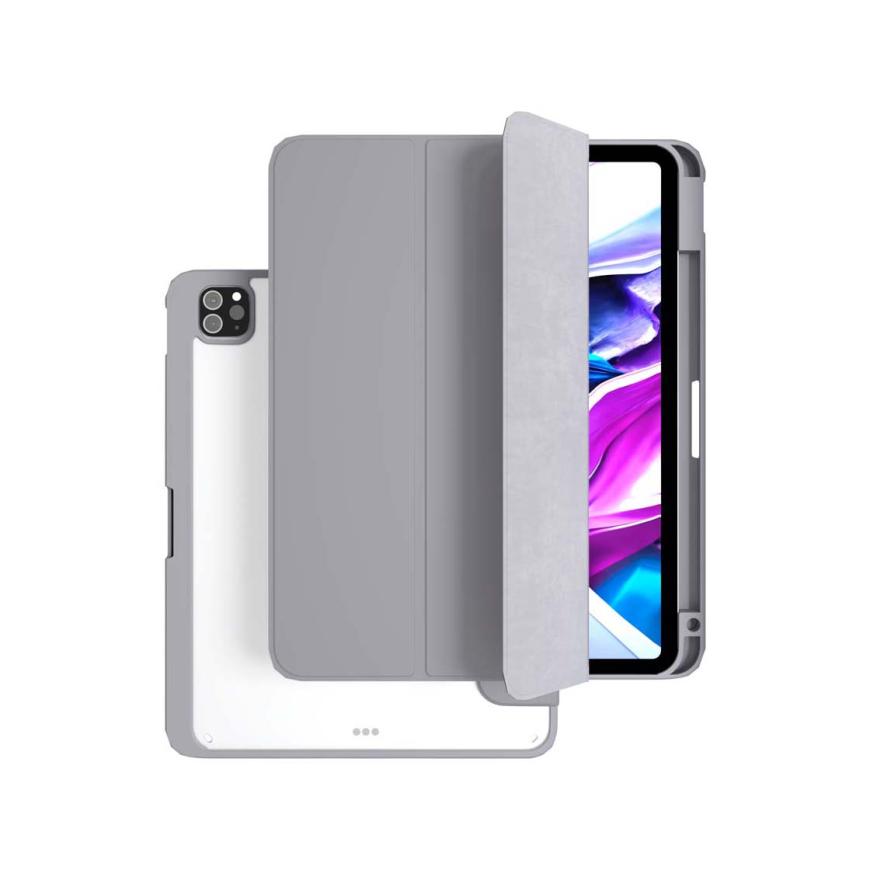 Защитный чехол VLP Split Folio для Apple iPad Air 13 (M2/M3), серый