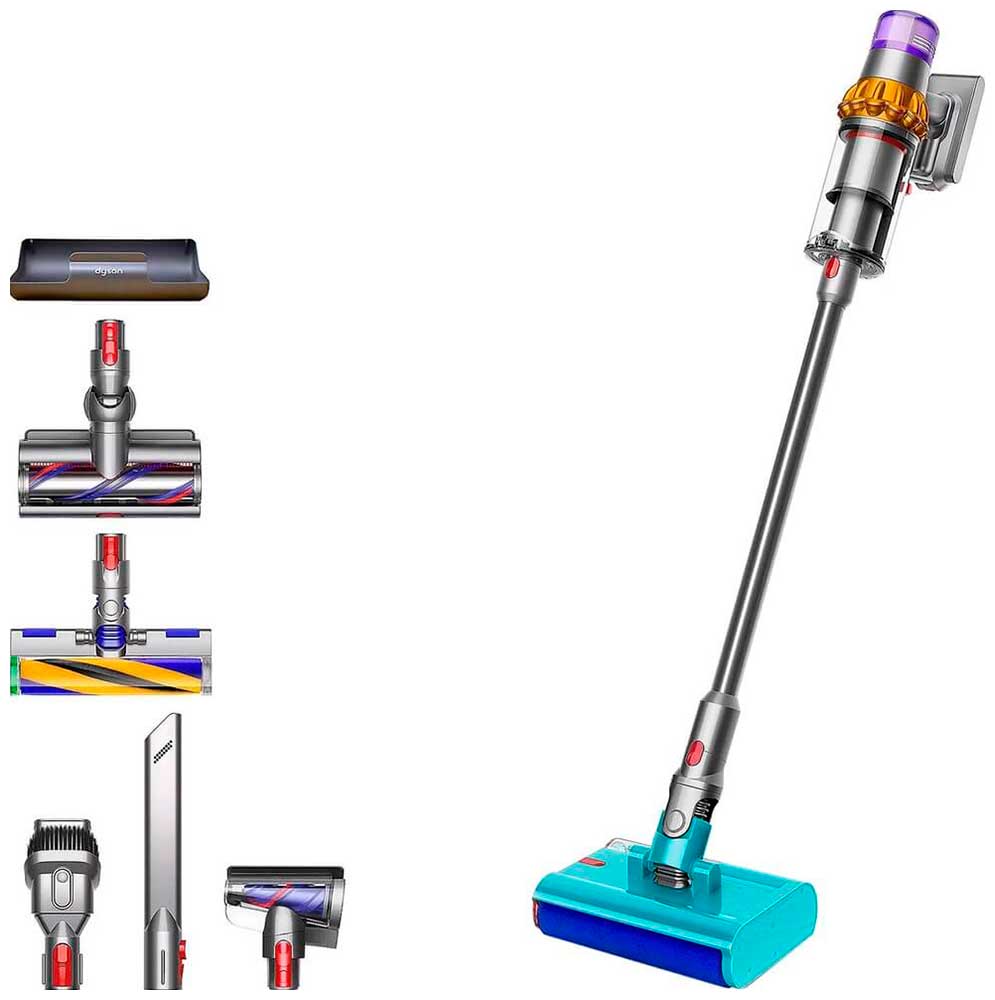 Dyson V15s DETECT SUBMARINE, Yellow / Nickel