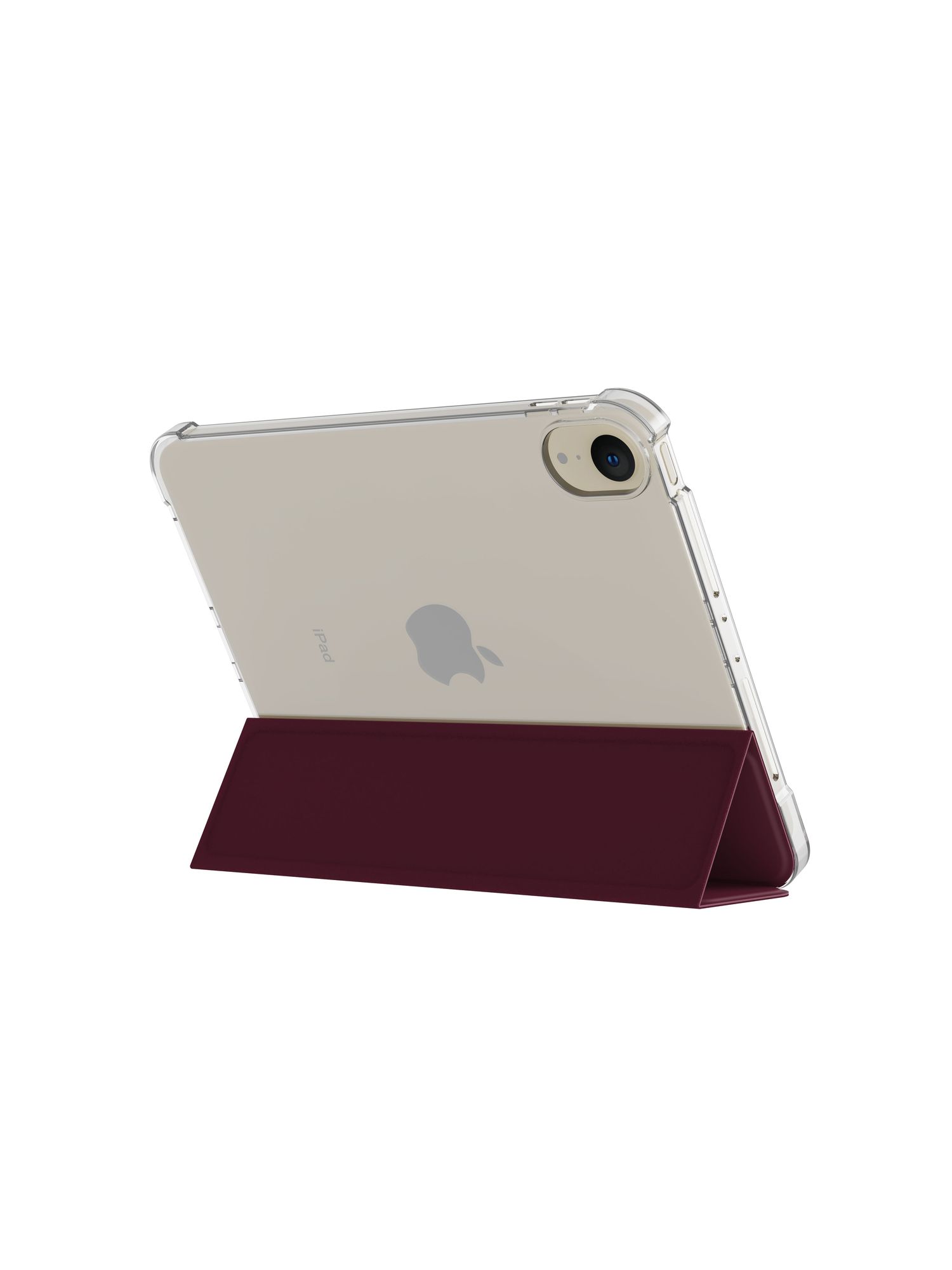 Чехол защитный VLP Dual Folio для iPad mini 6, марсала