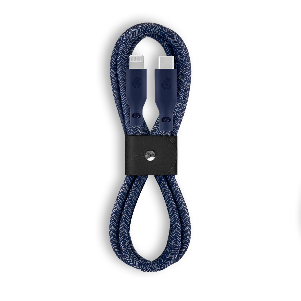 Зарядный кабель uBear Trend, USB-C/Lightning, 1,2м, синий