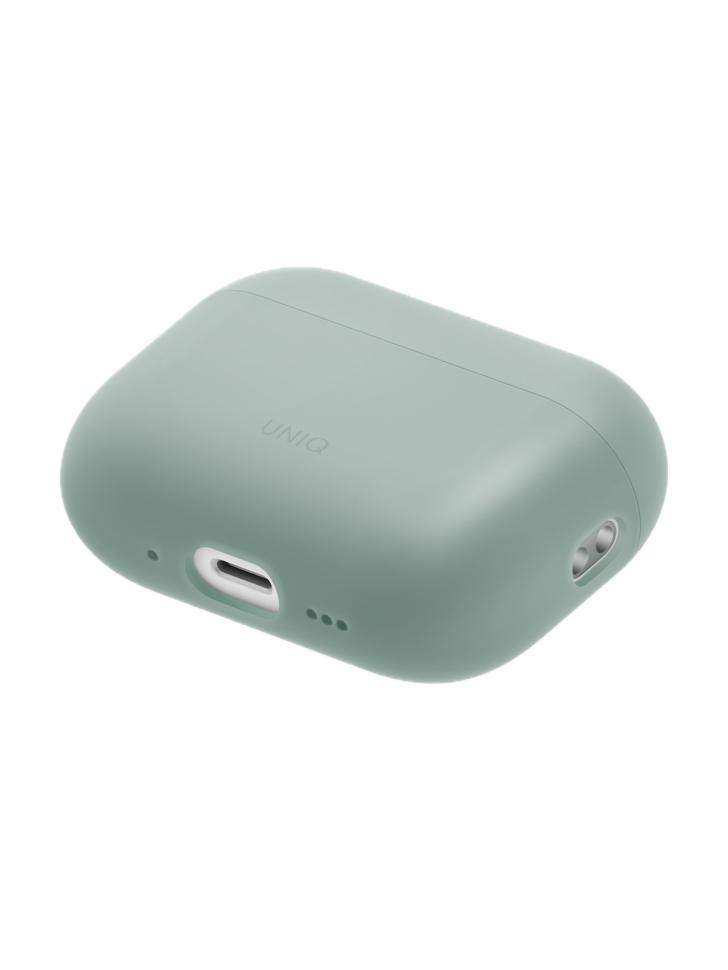 Фото Чехол Uniq LINO для AirPods Pro 3, Iceplant Green На фото изображено Чехол Uniq LINO для AirPods Pro 3, Iceplant Green