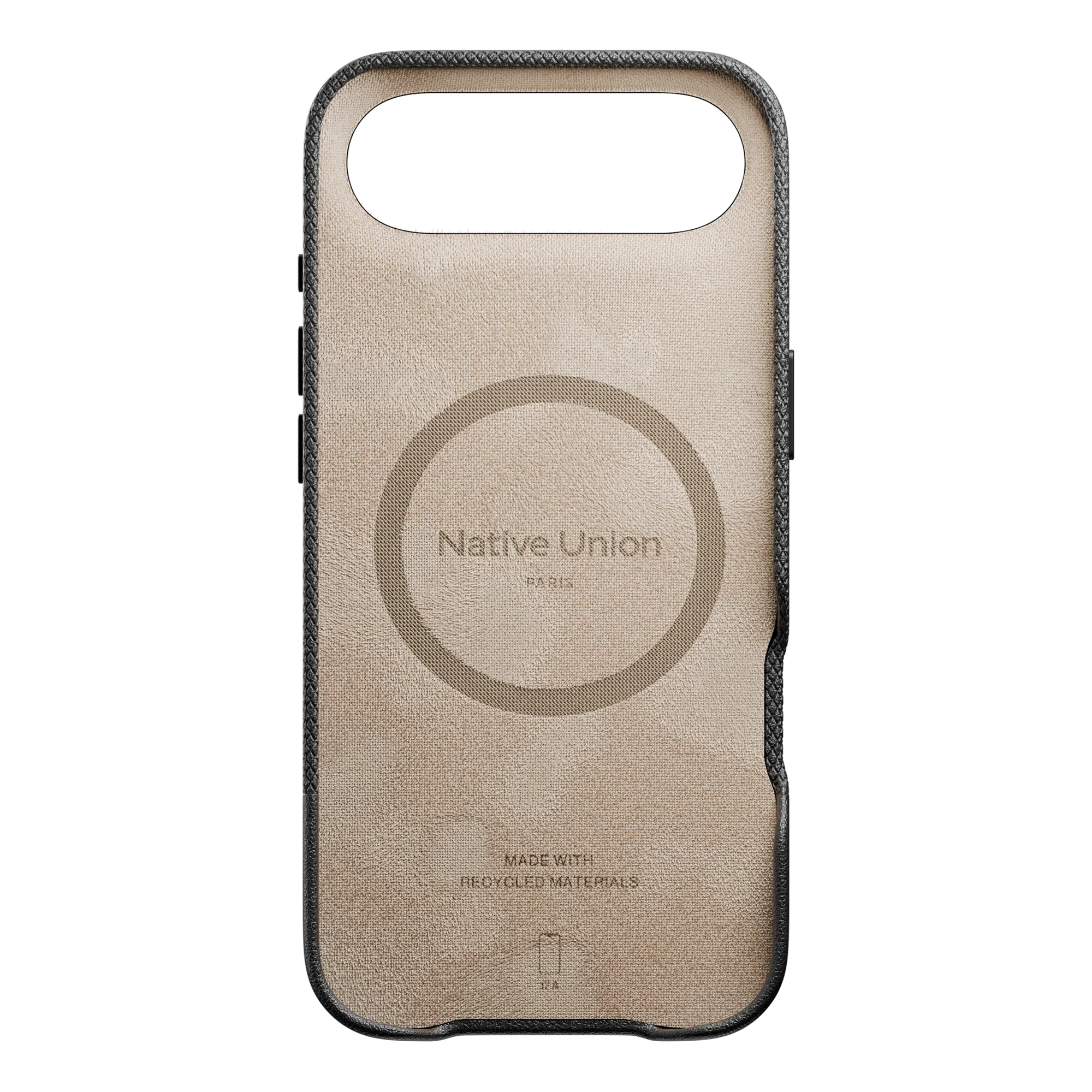 Фото Чехол Native Union Paris (Re)Classic Case для iPhone Air, черный На фото изображено Чехол Native Union Paris (Re)Classic Case для iPhone Air, черный