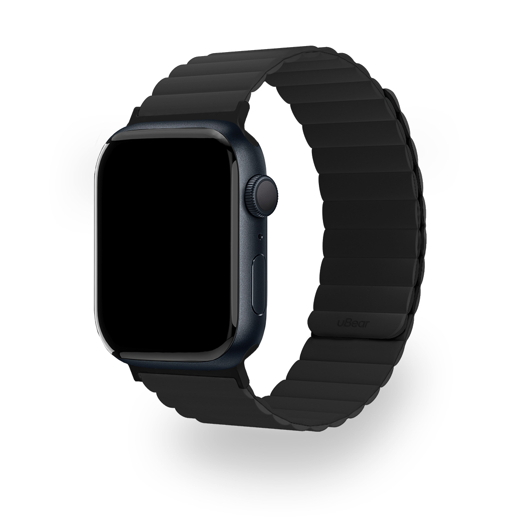 Ремешок uBear Mode для Apple Watch M/L (42, 44, 45, 49 мм), чёрный