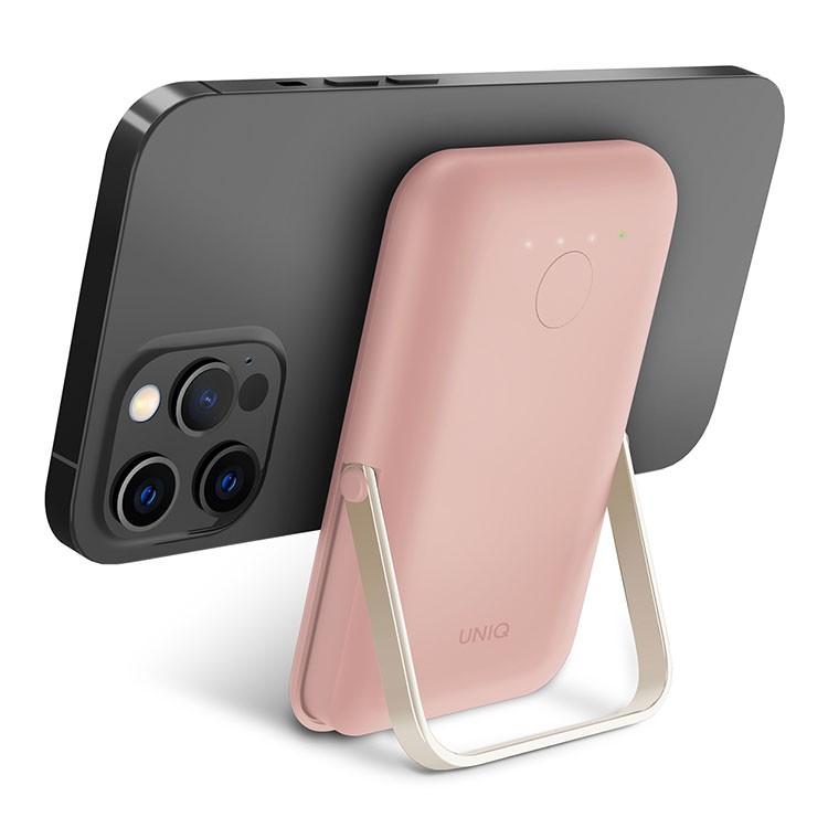 Внешний аккумулятор Uniq Hoveo 5000mAh, розовый