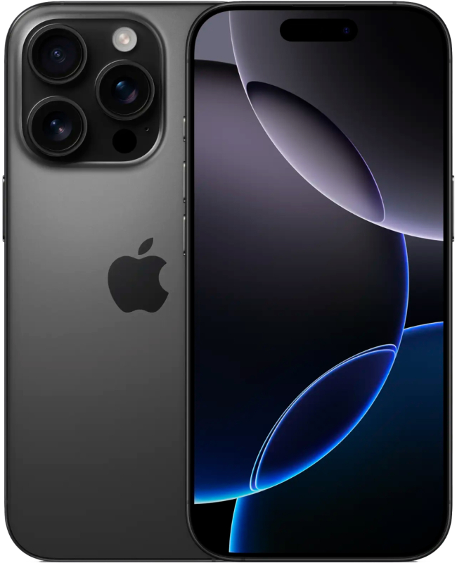 Apple iPhone 16 Pro, 256 ГБ, Титановый чёрный Apple iPhone 16 Pro, 256 ГБ, Титановый чёрный