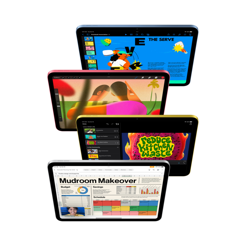Apple iPad 11" (A16) Wi-Fi 128 ГБ, Розовый