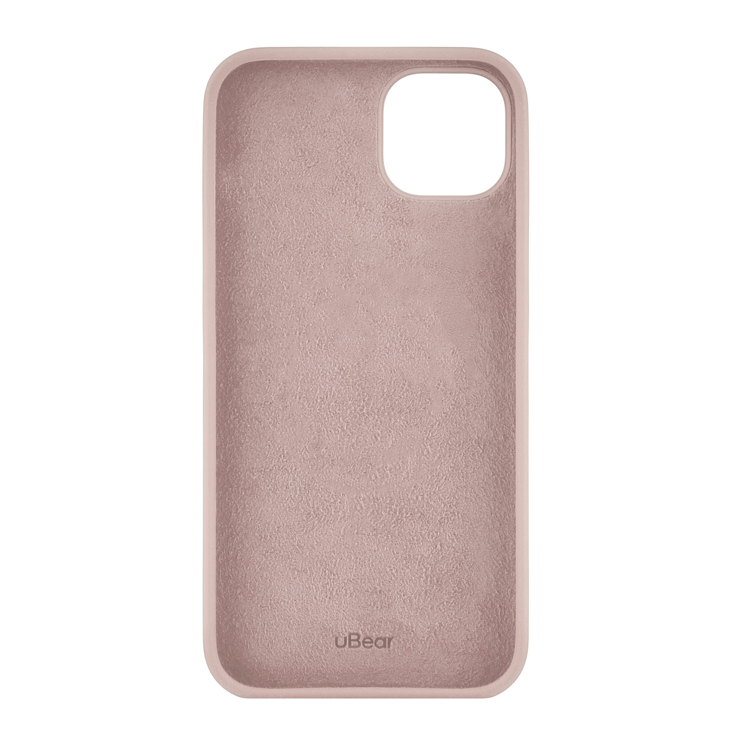 Чехол защитный uBear Touch Case для  iPhone 14 Plus, силикон, софт-тач, розовый
