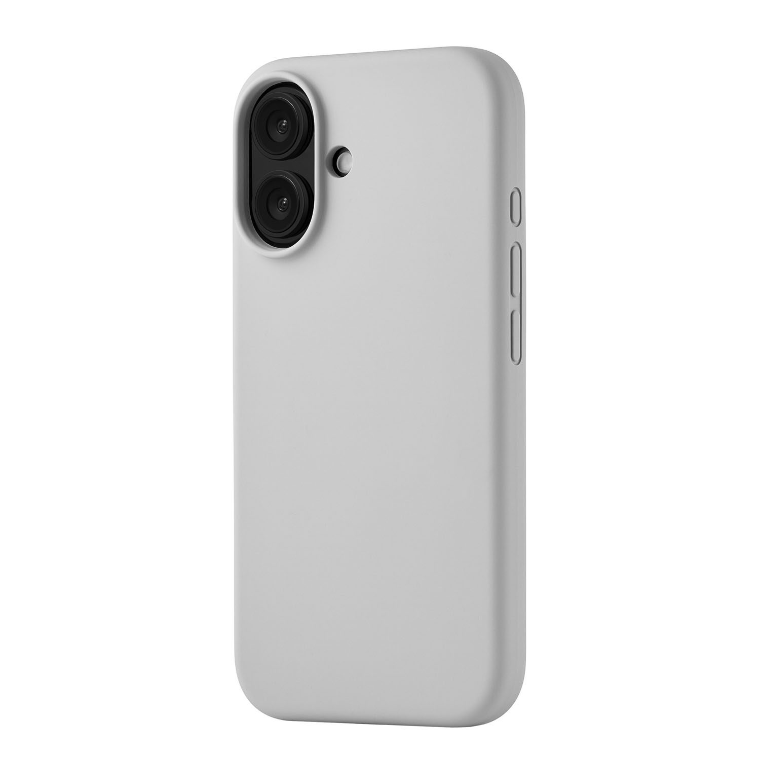 Чехол защитный uBear Touch Mag Case для iPhone 16, светло-серый