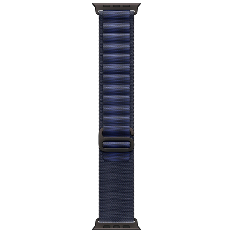 Apple Watch Ultra 2 GPS + Cellular, 49 мм, корпус из черного титана, ремешок Alpine темно-синего цвета, размер L