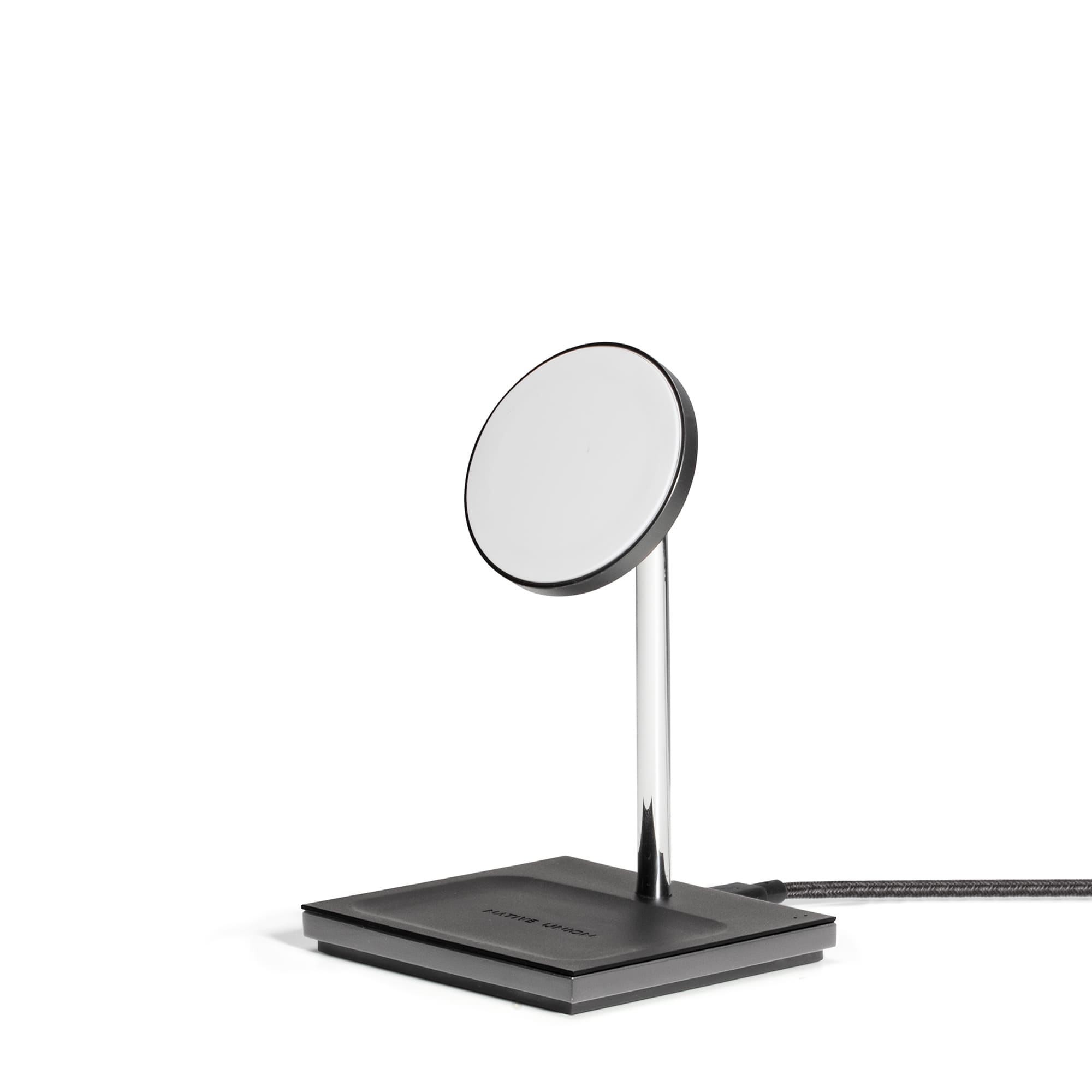 Беспроводное зарядное устройство Native Union Snap Magnetic 2 в 1, черный