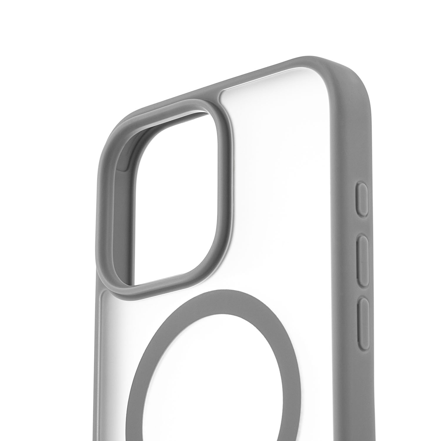 Чехол защитный uBear Cloud Mag Case для iPhone 16 Pro, серый