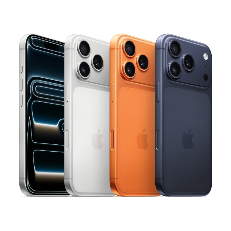На фото изображено Apple iPhone 17 Pro Max, 256 ГБ, Космический оранжевый