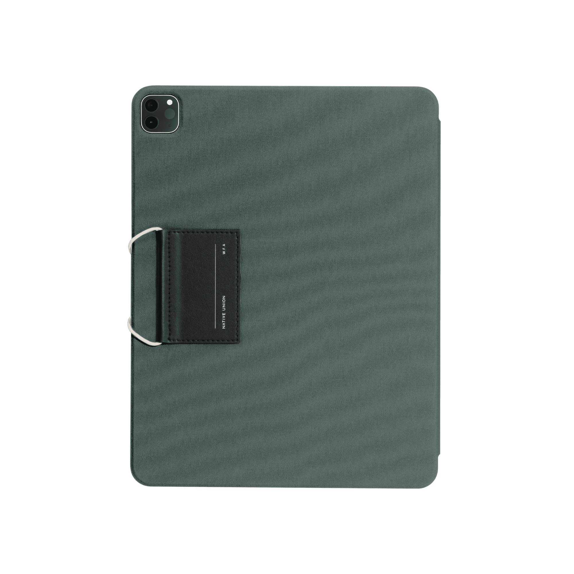 На фото изображено Чехол Native Union Folio для iPad Pro 11, зеленый