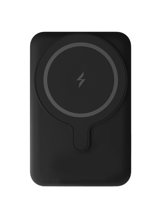 Аккумулятор внешний VLP Magsafe PowerBank 5000 mAh, 3A, USB-C, черный Аккумулятор внешний VLP Magsafe PowerBank 5000 mAh, 3A, USB-C, черный