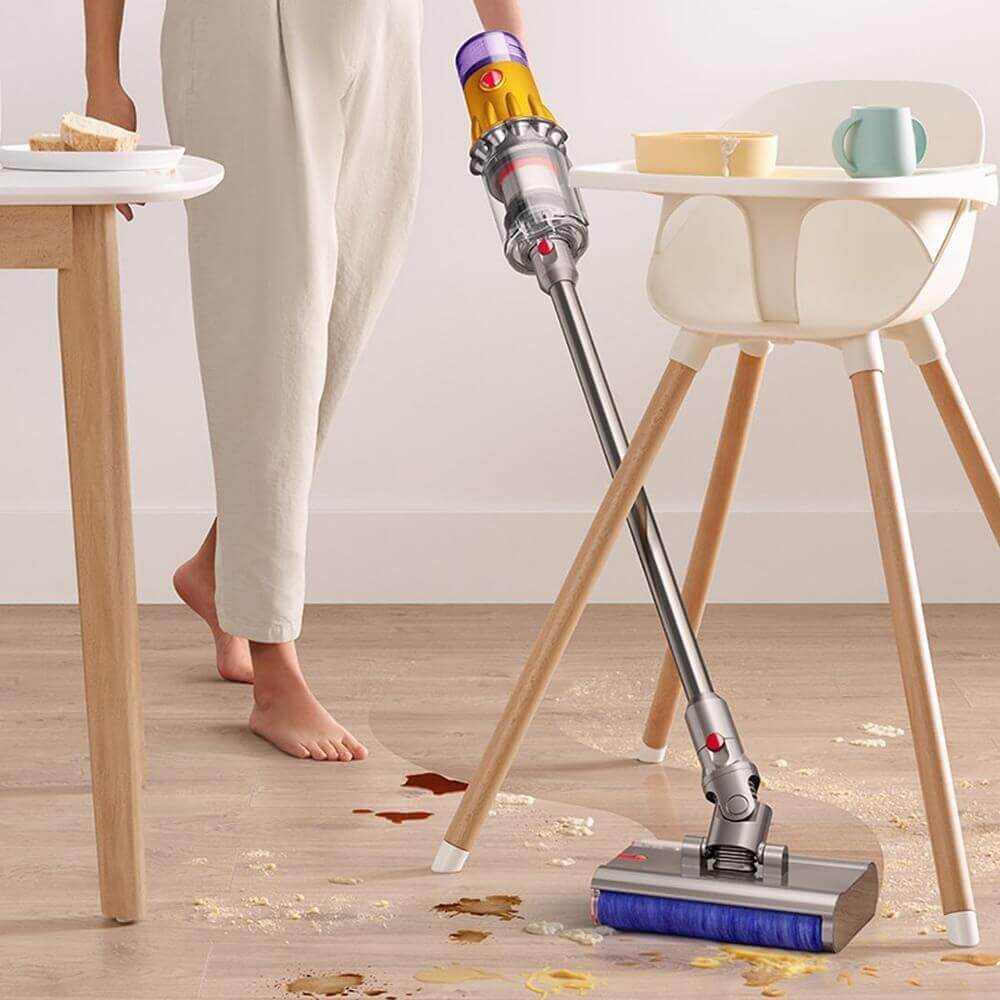 Dyson V12s Detect Slim Submarine Complete, Yellow/Nickel