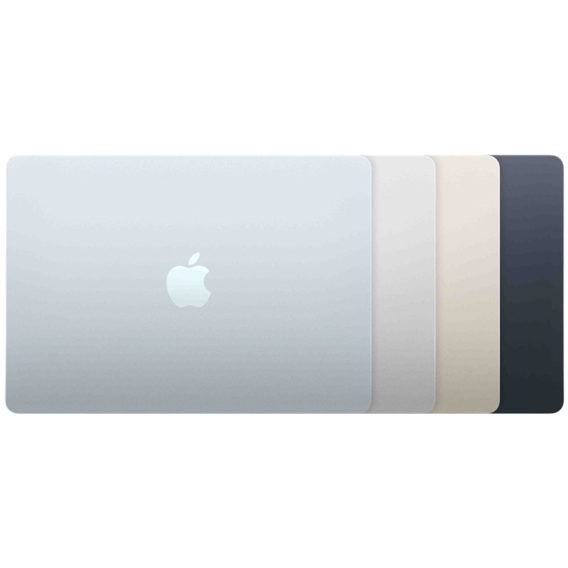 На фото изображено Apple MacBook Air 13" (M5, 10C / 10C, 2026) 16 ГБ, 1 ТБ SSD, Небесно-голубой