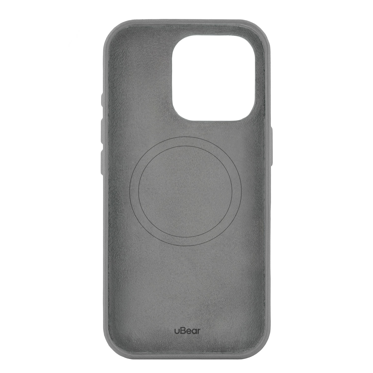 Чехол защитный uBear Capital Case для iPhone 16 Pro, серый