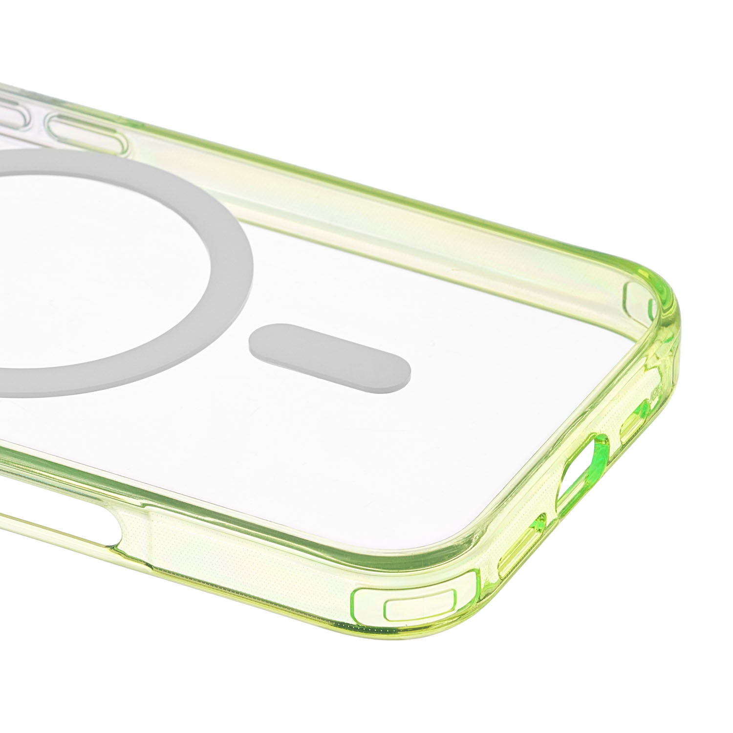 Чехол защитный uBear Fusion Mag Case для iPhone 16 Pro Max, лайм