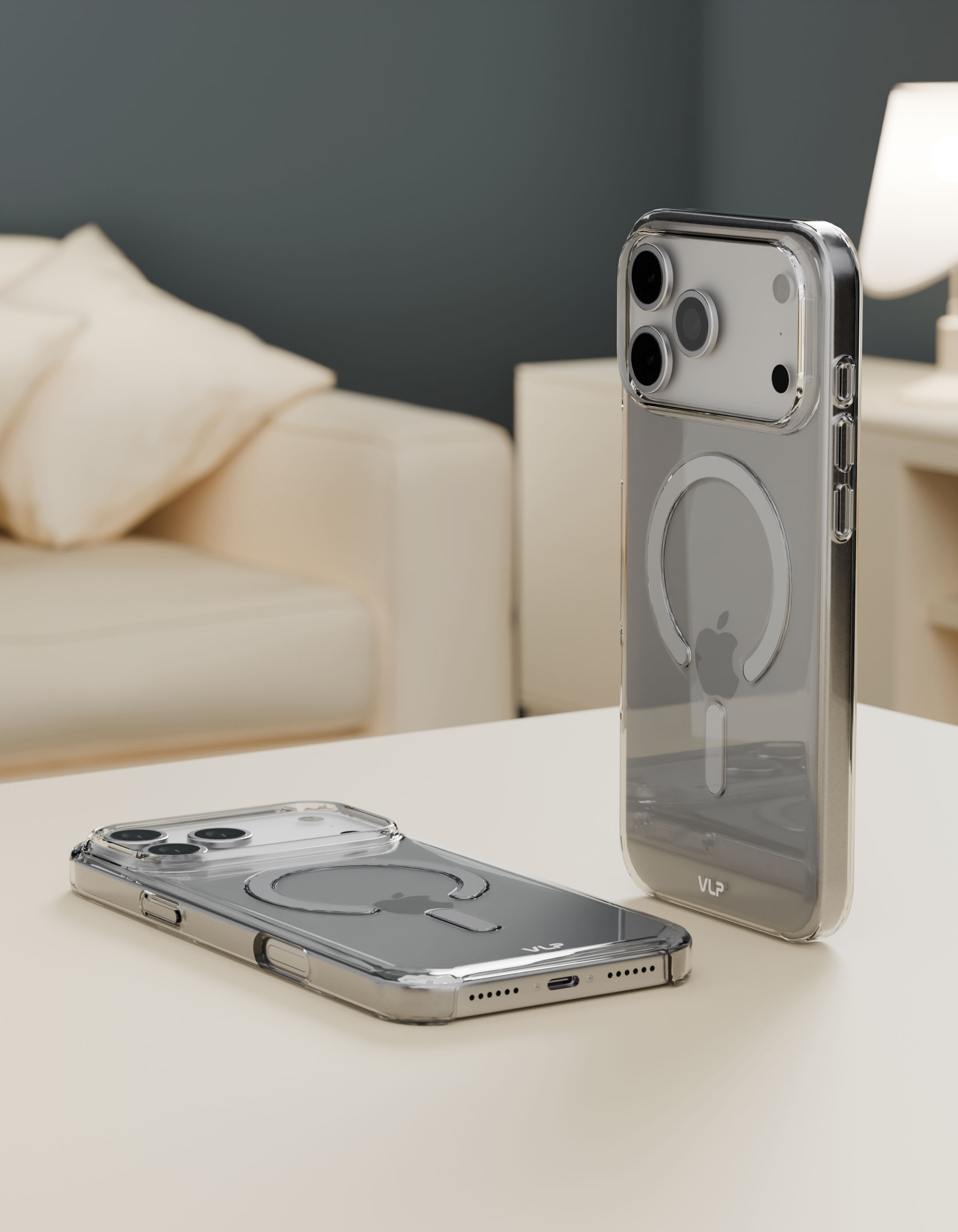 Фото Чехол защитный VLP Puro Case с MagSafe для iPhone 17 Pro Max, прозрачный На фото изображено Чехол защитный VLP Puro Case с MagSafe для iPhone 17 Pro Max, прозрачный