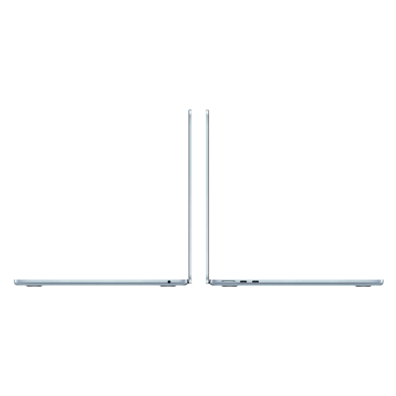 На фото изображено Apple MacBook Air 13" (M5, 10C / 10C, 2026) 16 ГБ, 1 ТБ SSD, Небесно-голубой